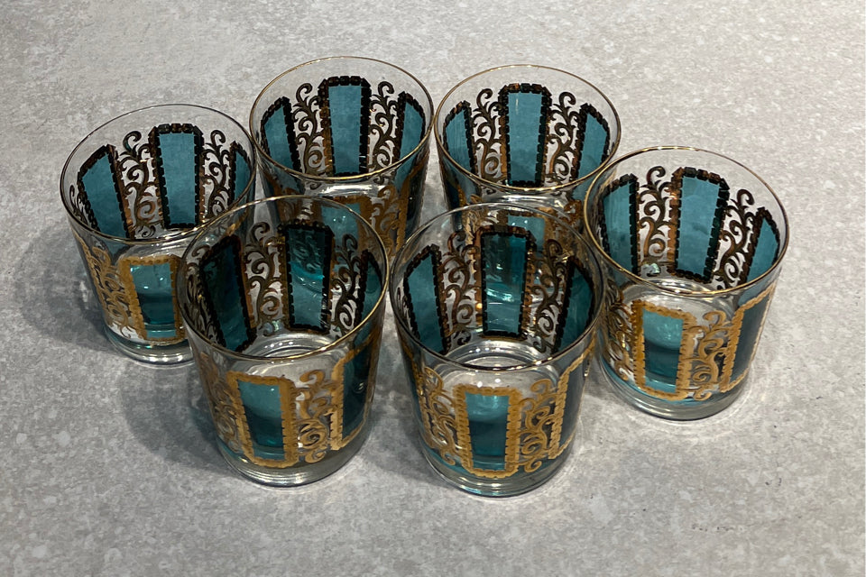 Set of 6 MCM Glasses