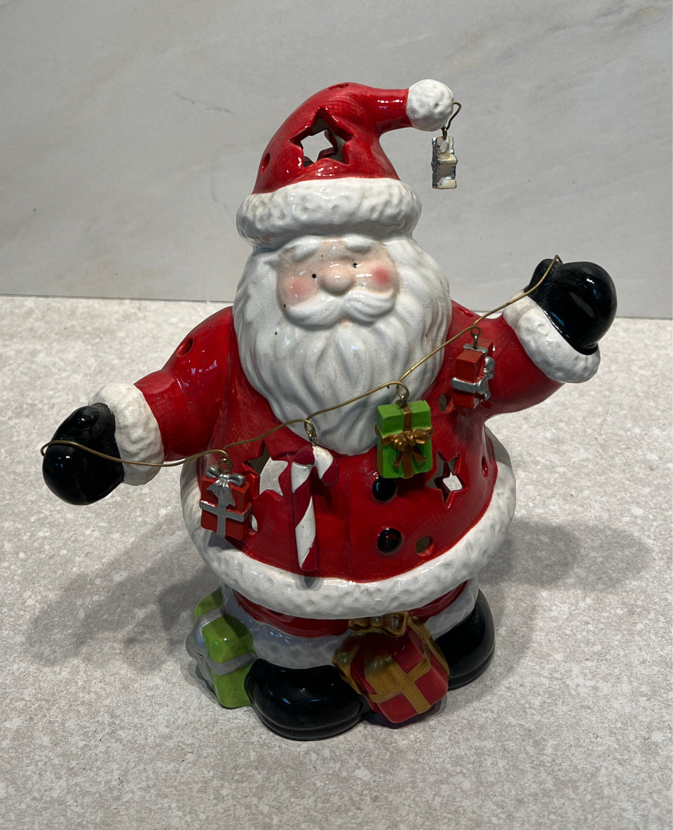 Santa Candleholder