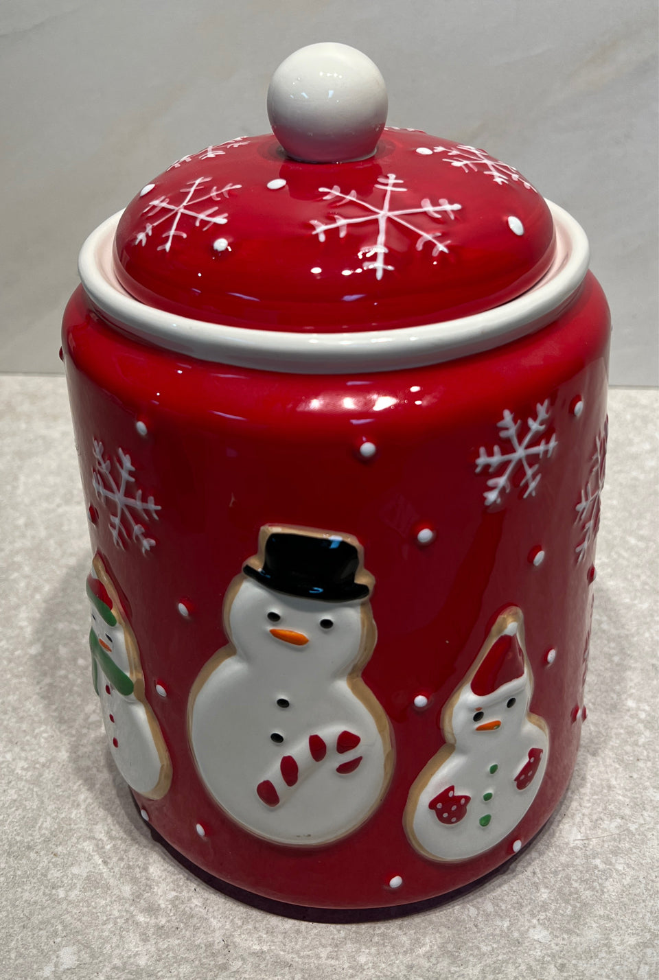 Covered Hallmark Jar