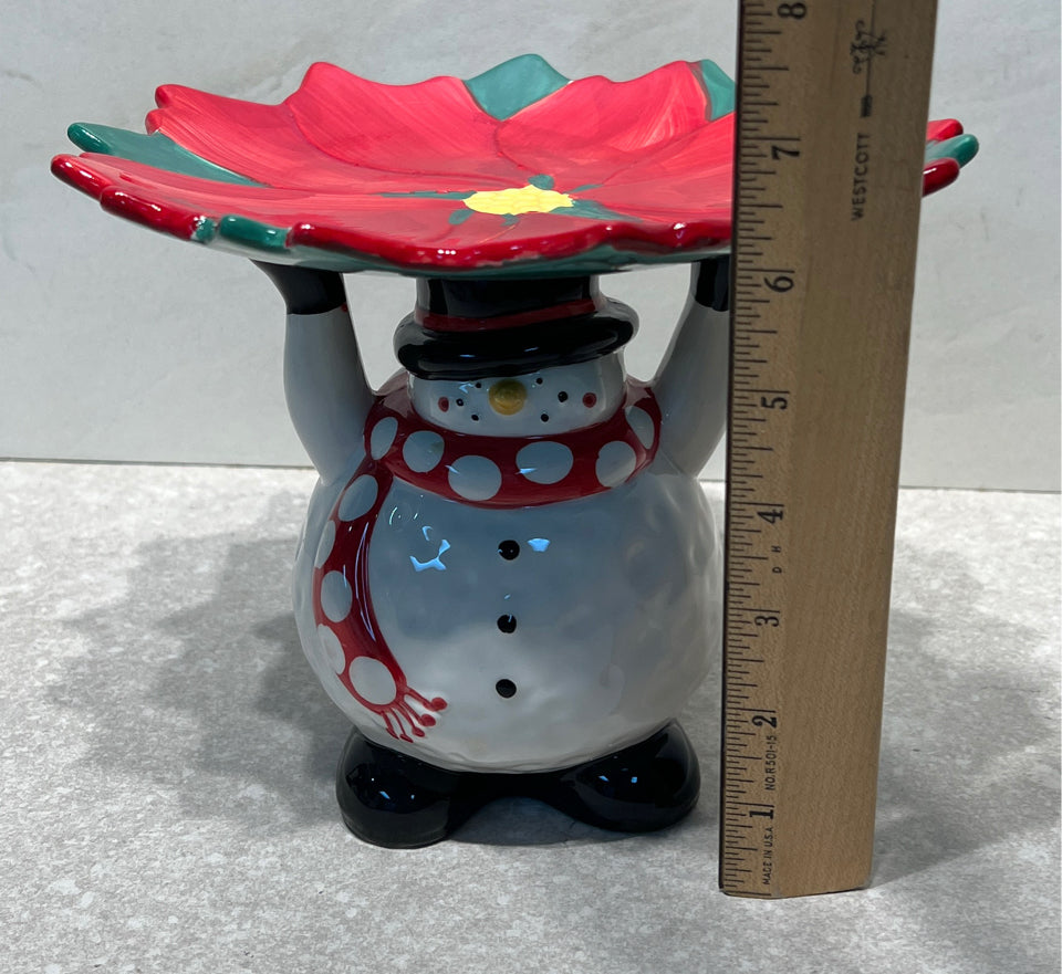 Snowman Plate