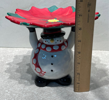 Snowman Plate