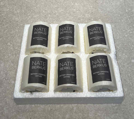 Set of 6 Nate Berkus Candles (New)