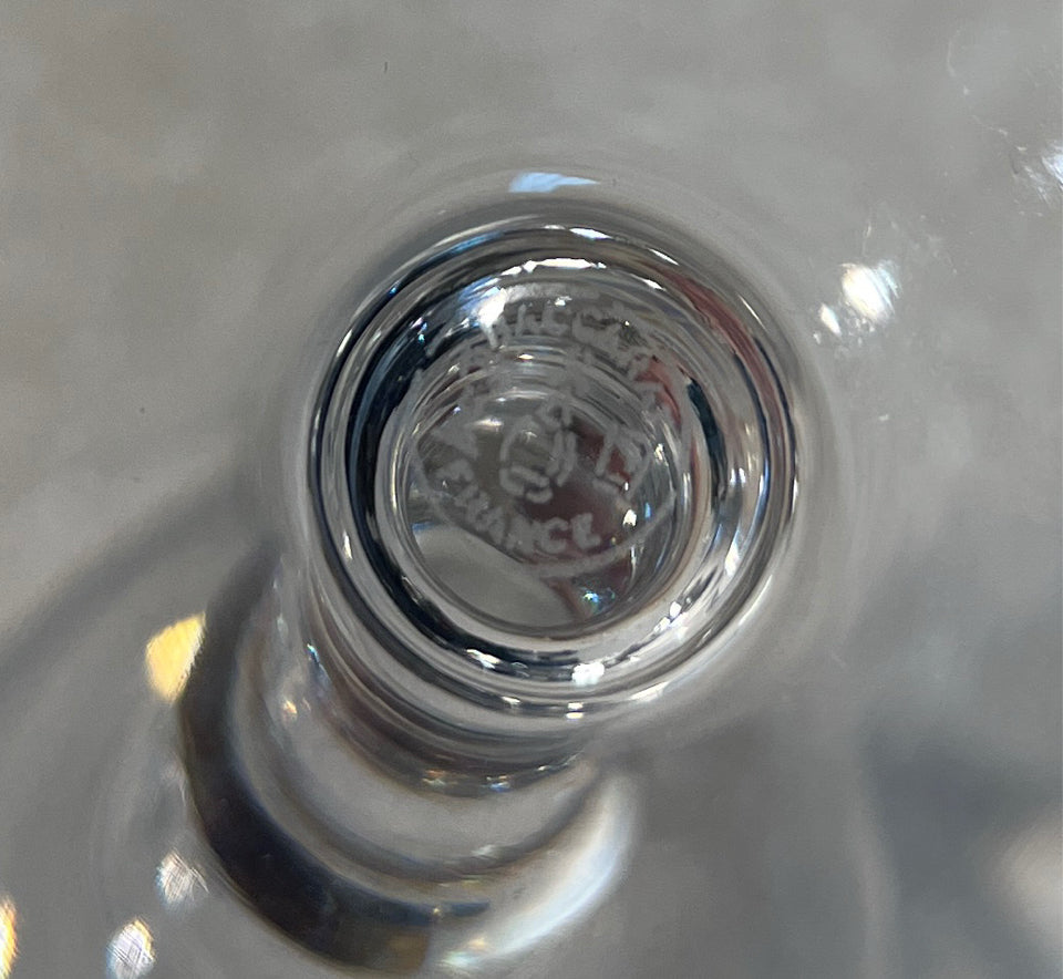 Set of 9  Baccarat Normandie Glasses