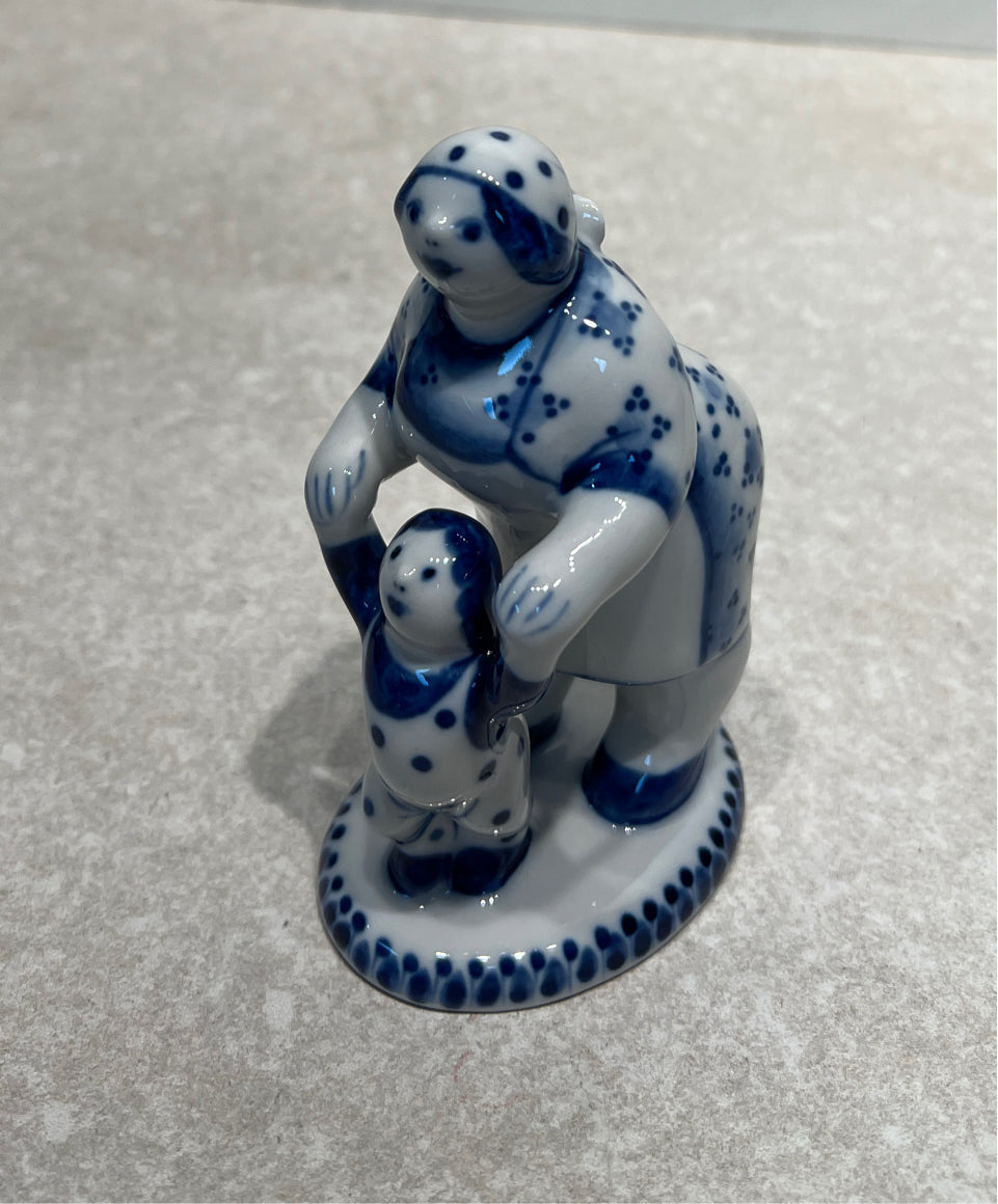 Gzel Russian Figurine