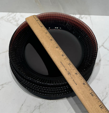 Set of 8 Purple Bowls