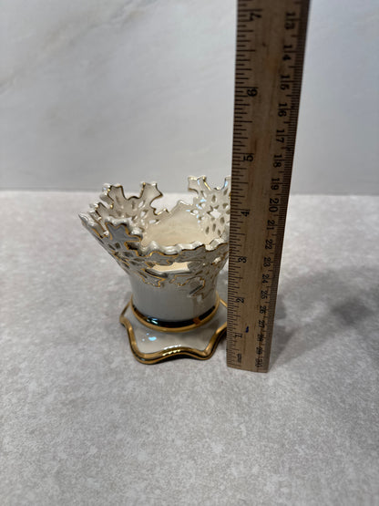 Blue Sky Candle Holder