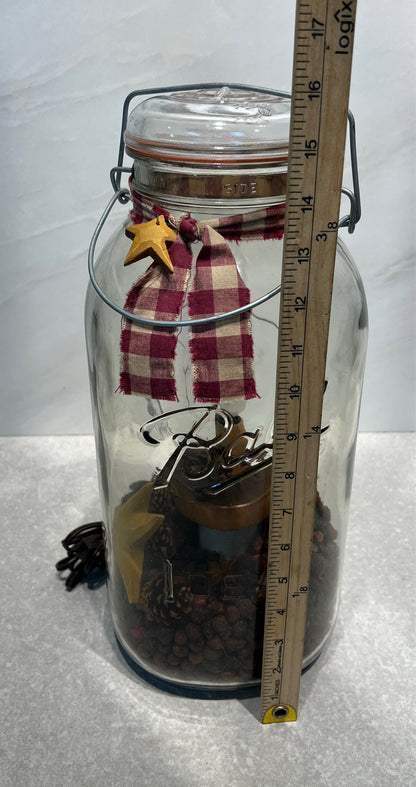Ball Mason Jar Lamp