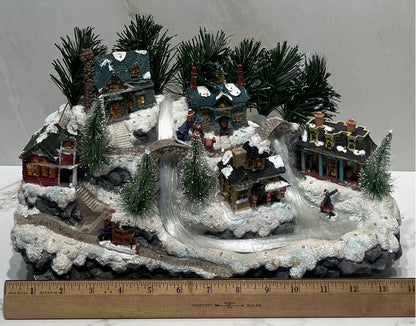 Christmas Village Scene