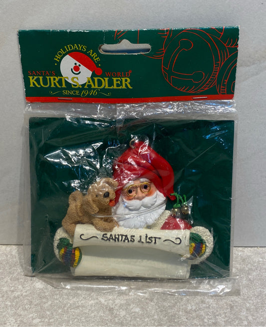 Santa Ornament