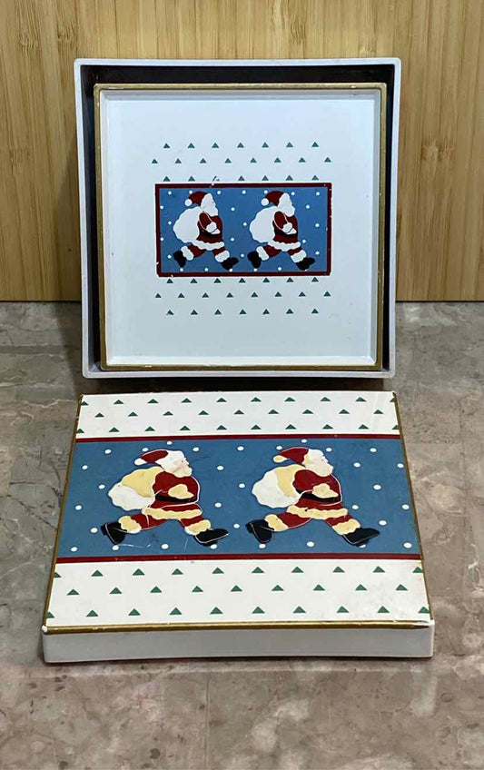 Santa Coasters