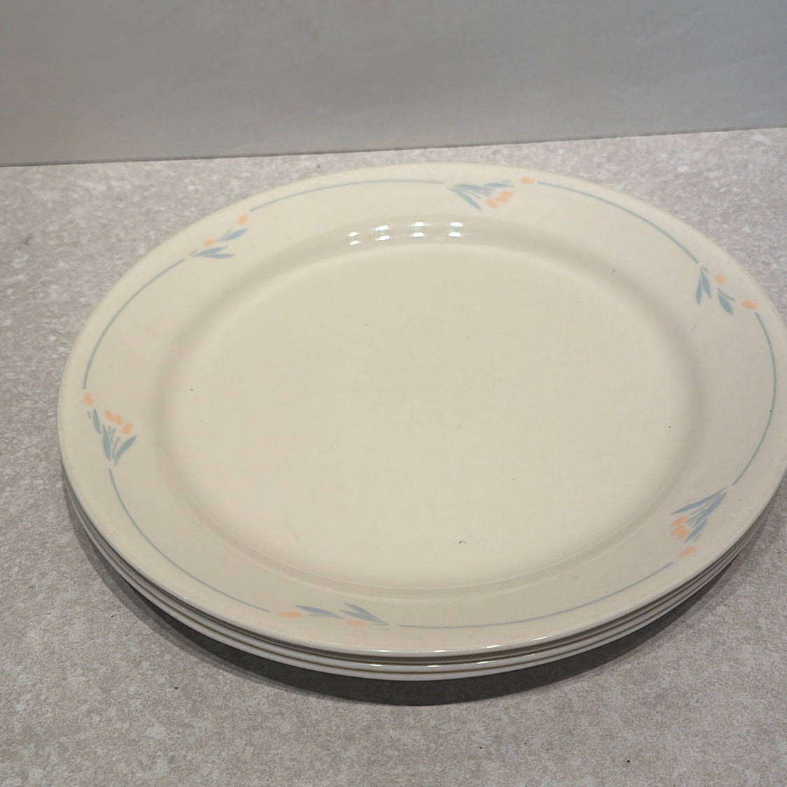Set of 4 Corelle Dinner Plates