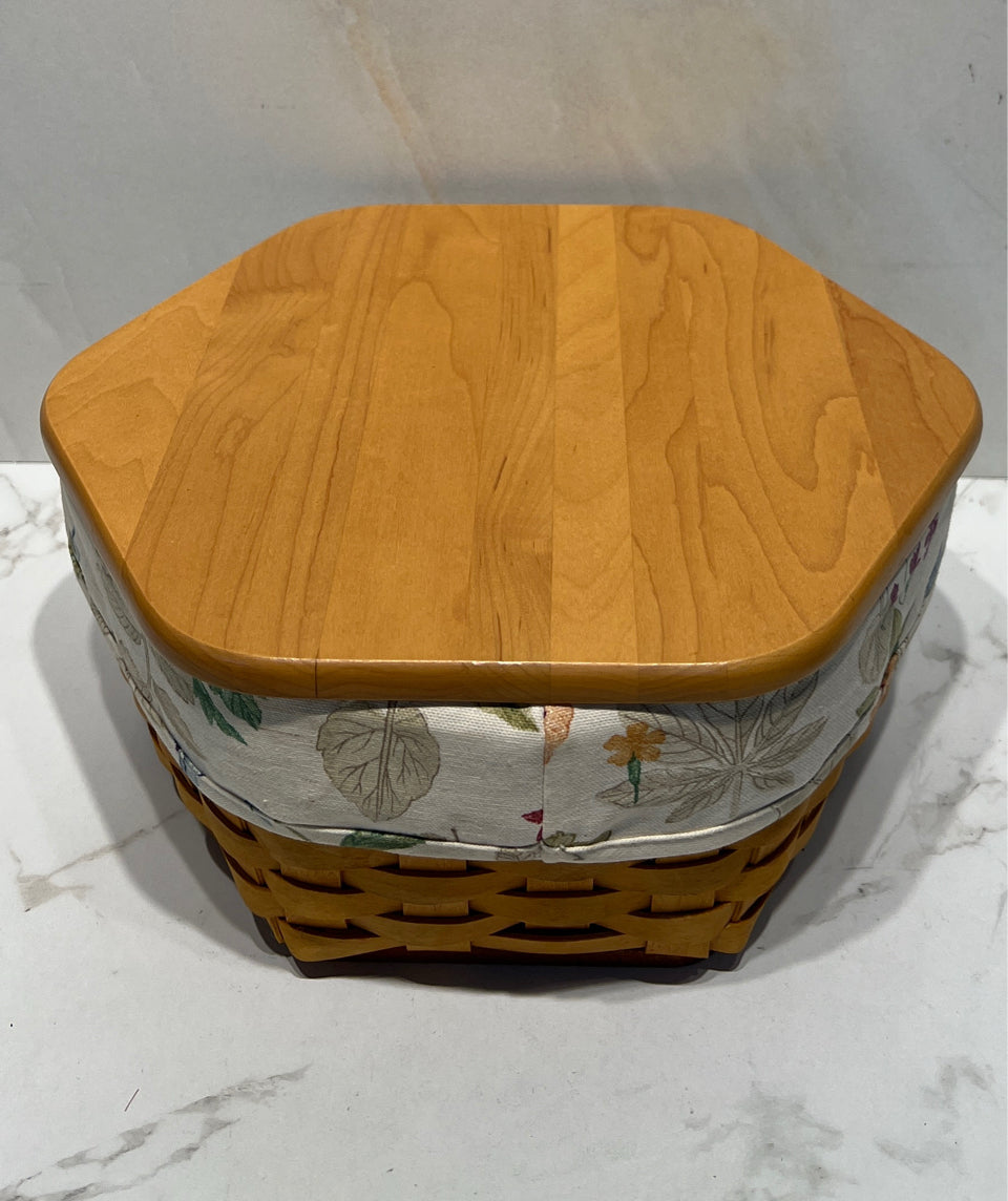 Longaberger Covered Basket