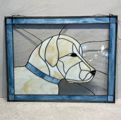 Stain Glass Dog