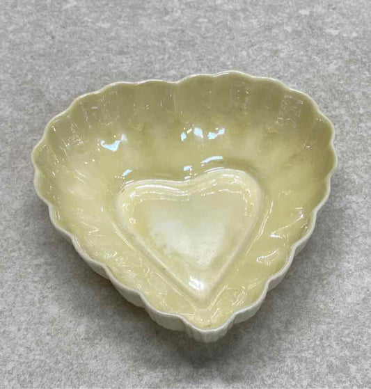 Belleek Heart Bowl