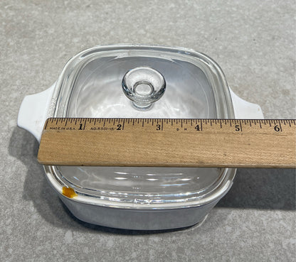 Covered Corningware Bowl
