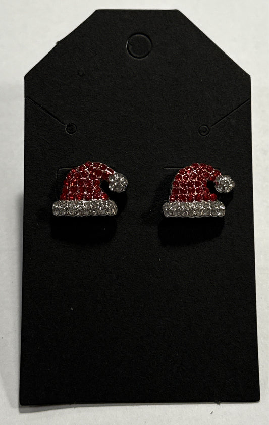Santa's Hat Earrings