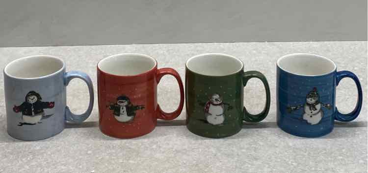 Set of 4 Eddie Bauer Mugs