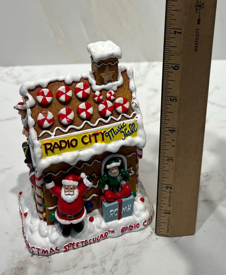 Lighted Radio City Figurine