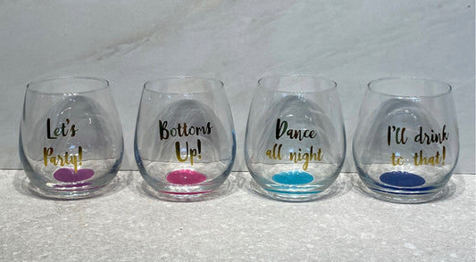 Set of 4 Glasses