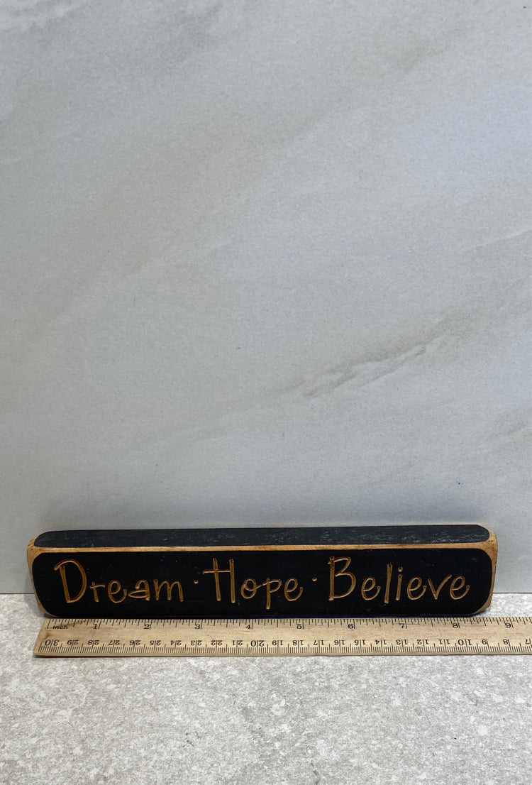 Wooden Sign