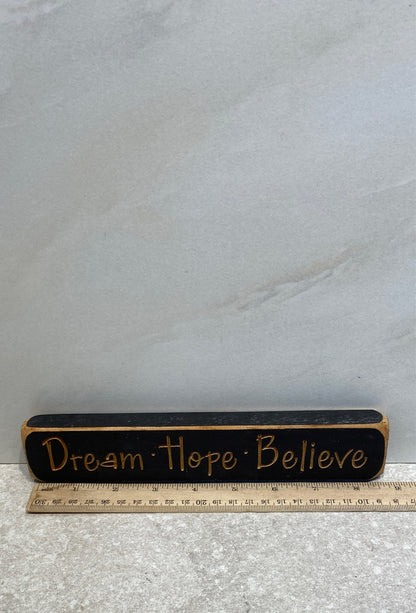 Wooden Sign