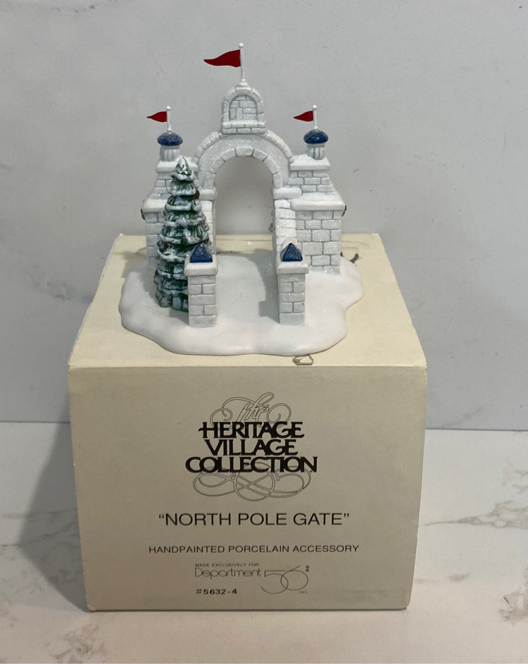 Dept. 56 North Pole Gate