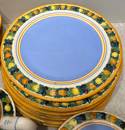 Italy Majolica Dinnerware Set
