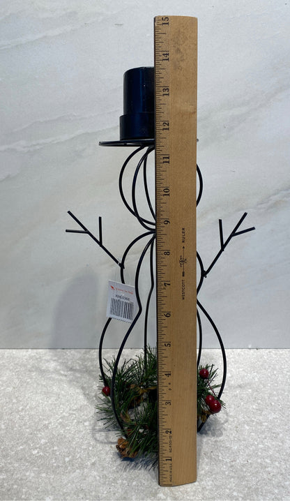 Snowman Candleholder