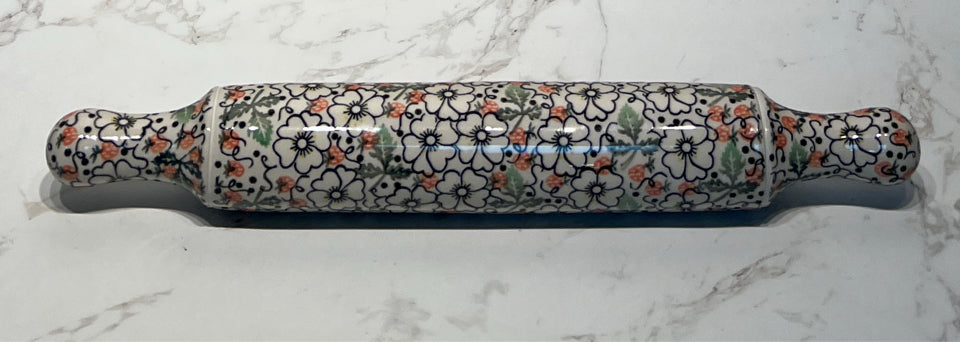 Polish Pottery Rolling Pin