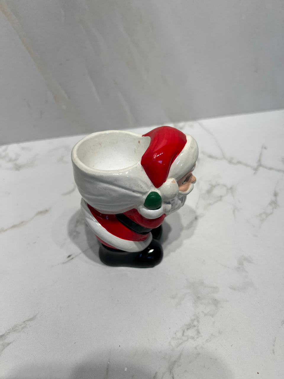 Vintage Santa Candleholder