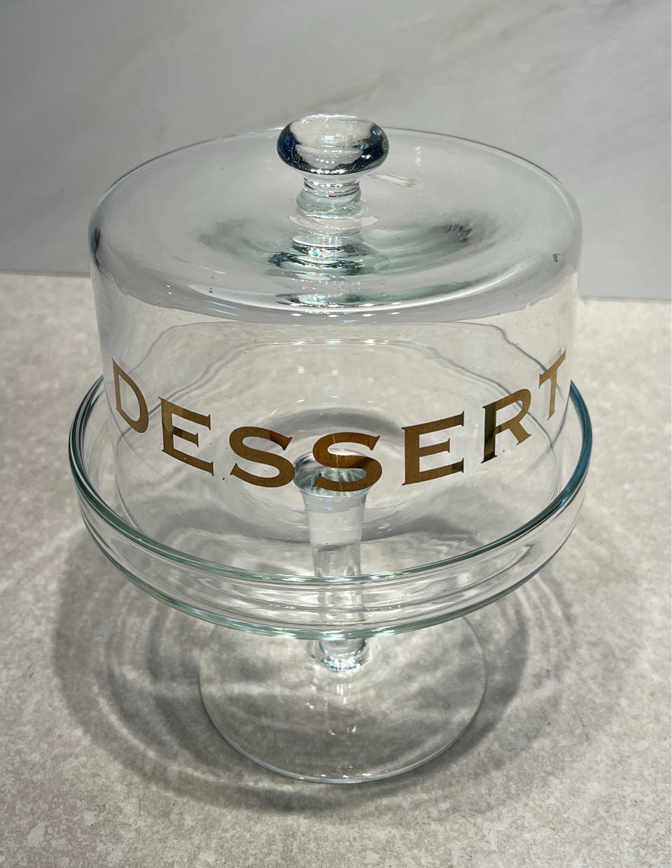Covered Dessert Dish