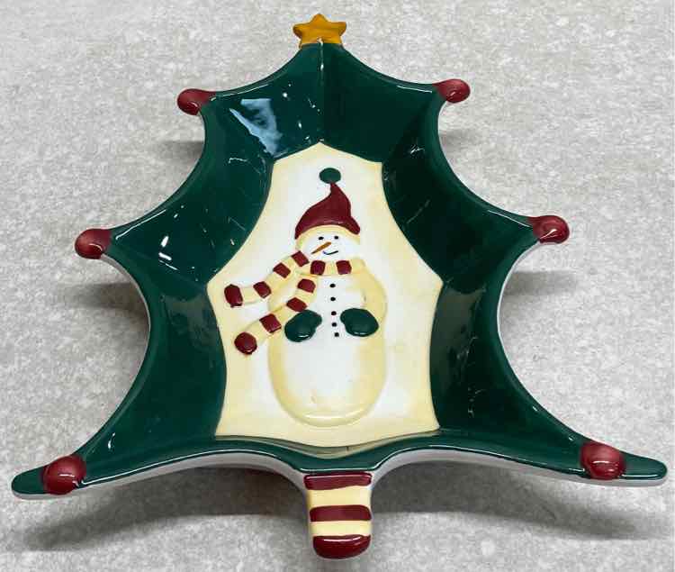 Snowman Plate