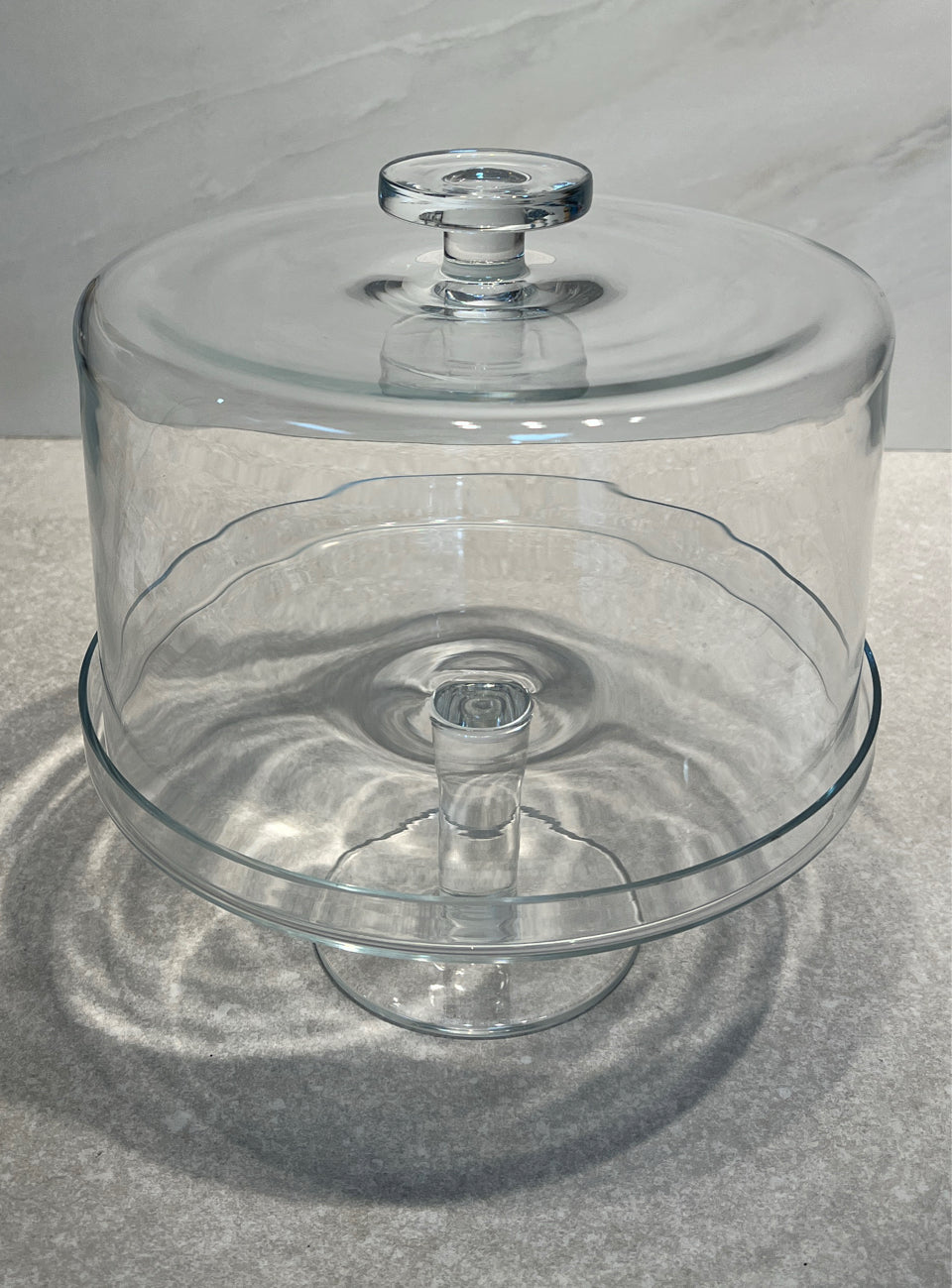 Covered Cake Plate
