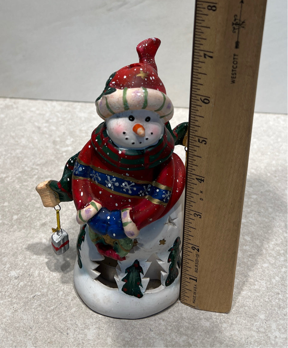 Snowman CandleHolder