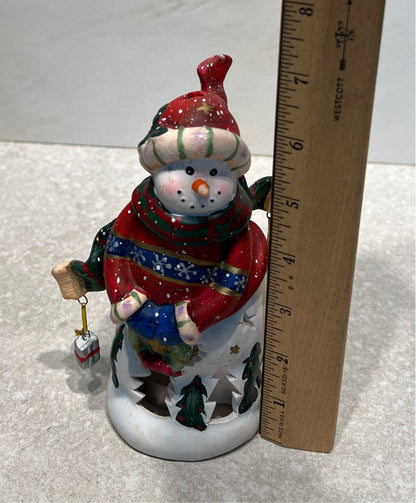 Snowman CandleHolder