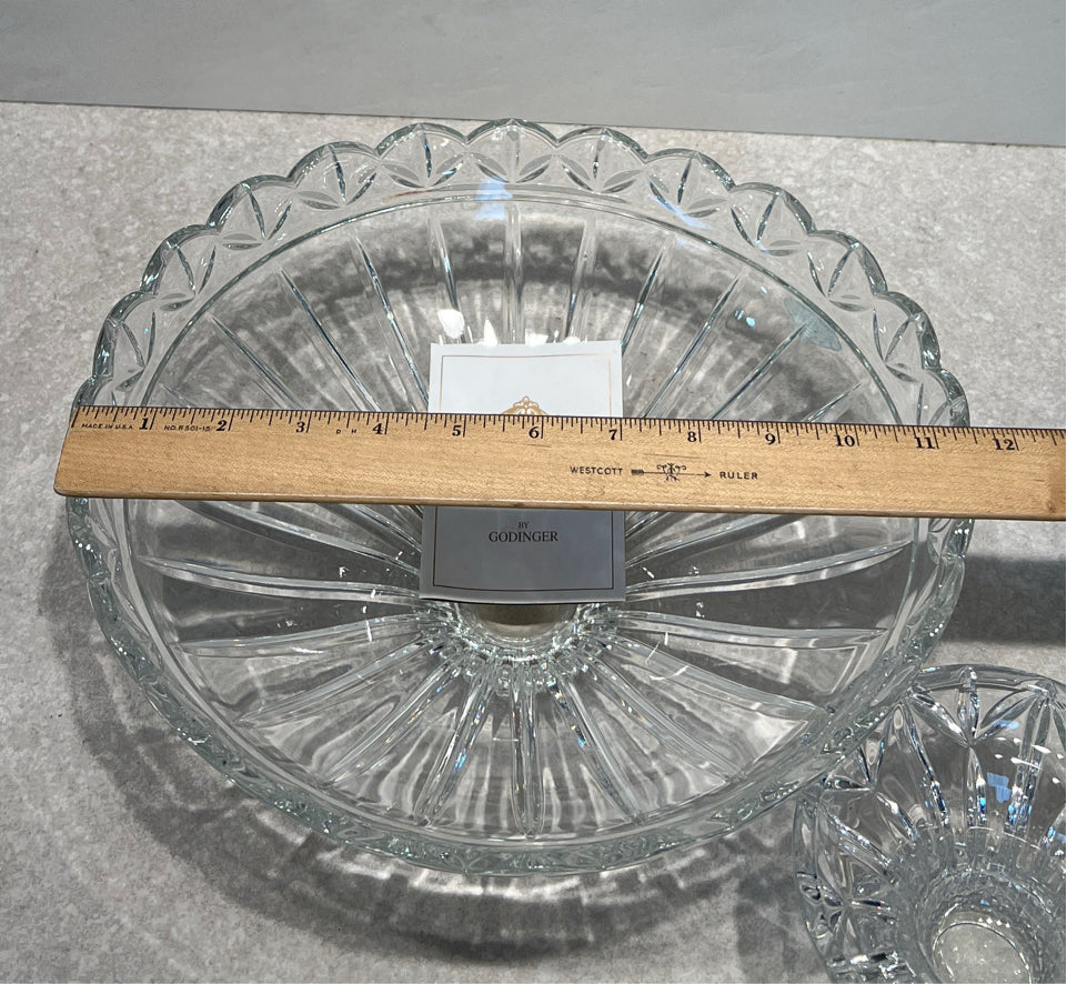 Shannon Crystal 2-Piece Bowl