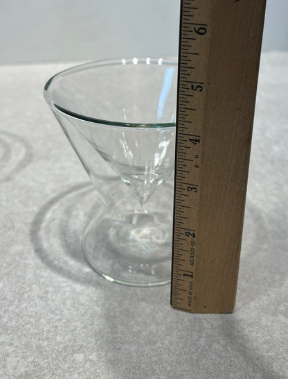 4 Doubled Walled Glasses