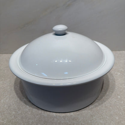 Covered Crate And Barrel Bowl