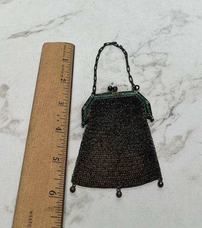 Antique Mesh Purse