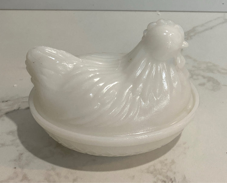 Covered Hen on Nest