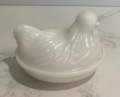 Covered Hen on Nest