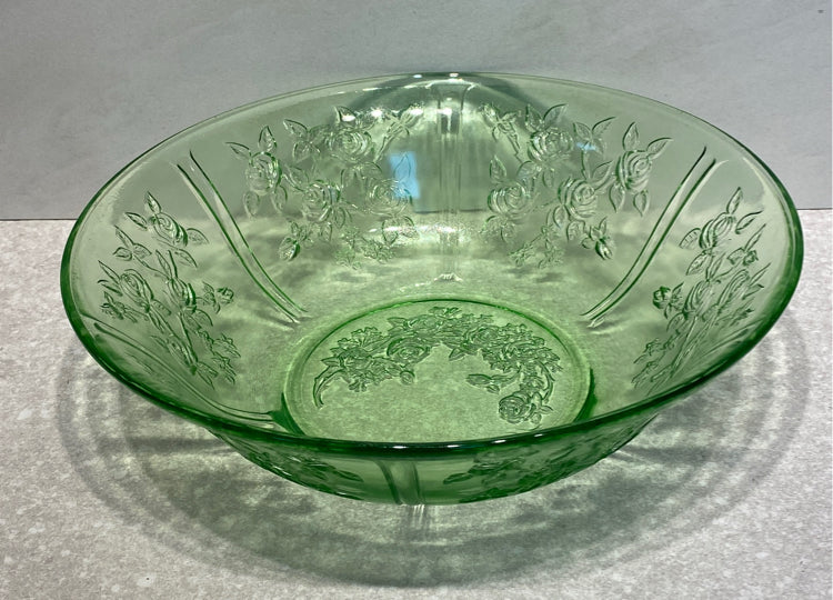 Uranium Glass Bowl