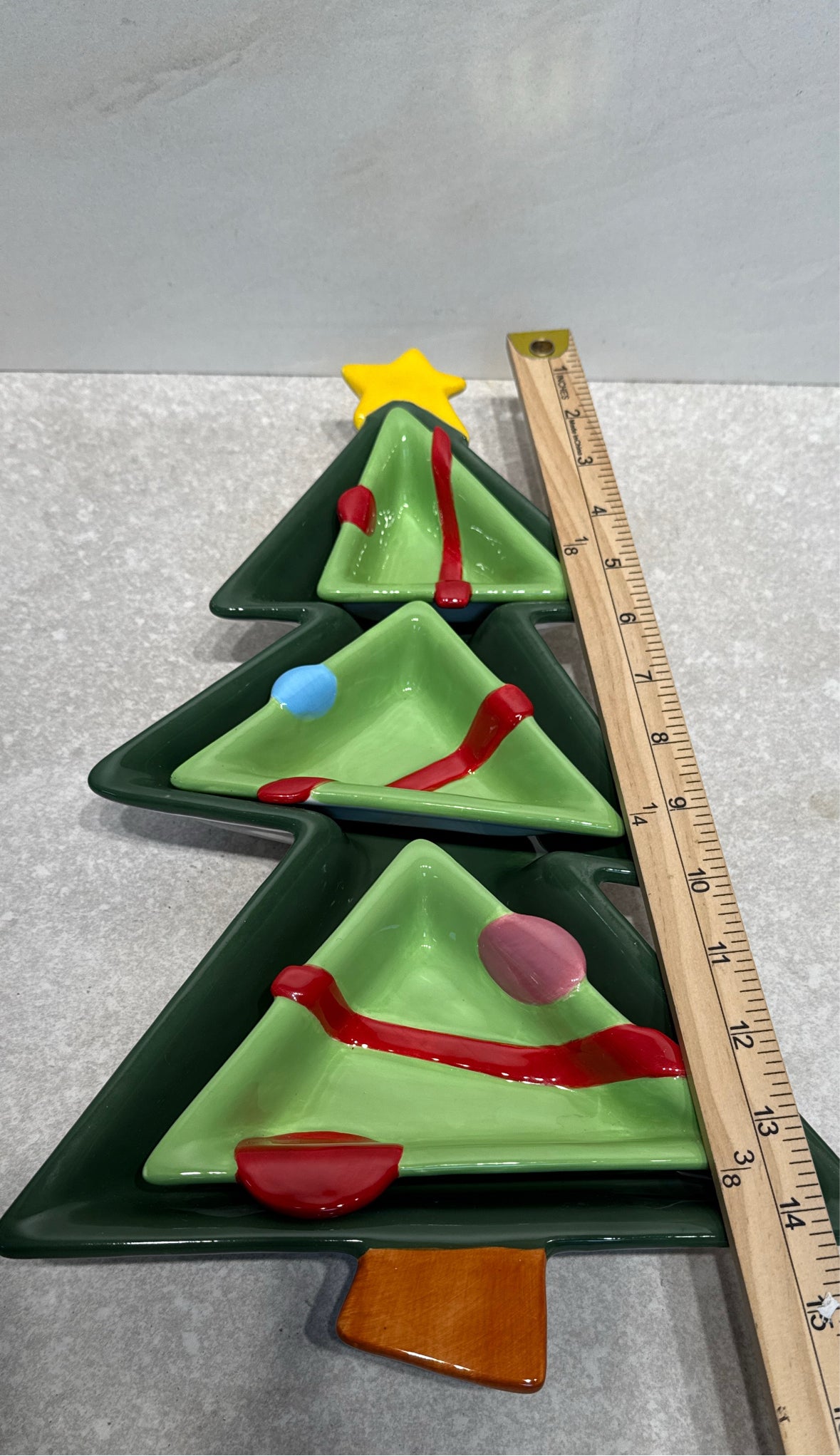 Christmas Tree Plate