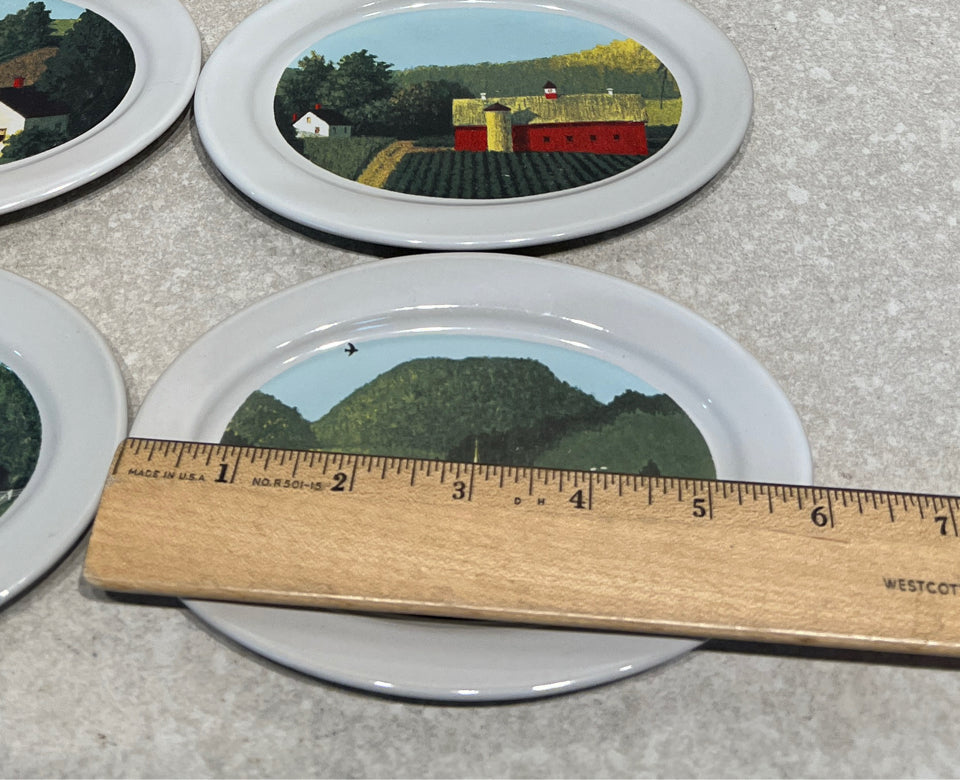 Set of 4 Plates