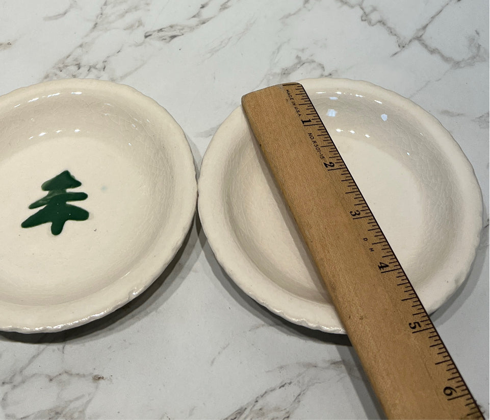 Set of 2 Christmas Plates