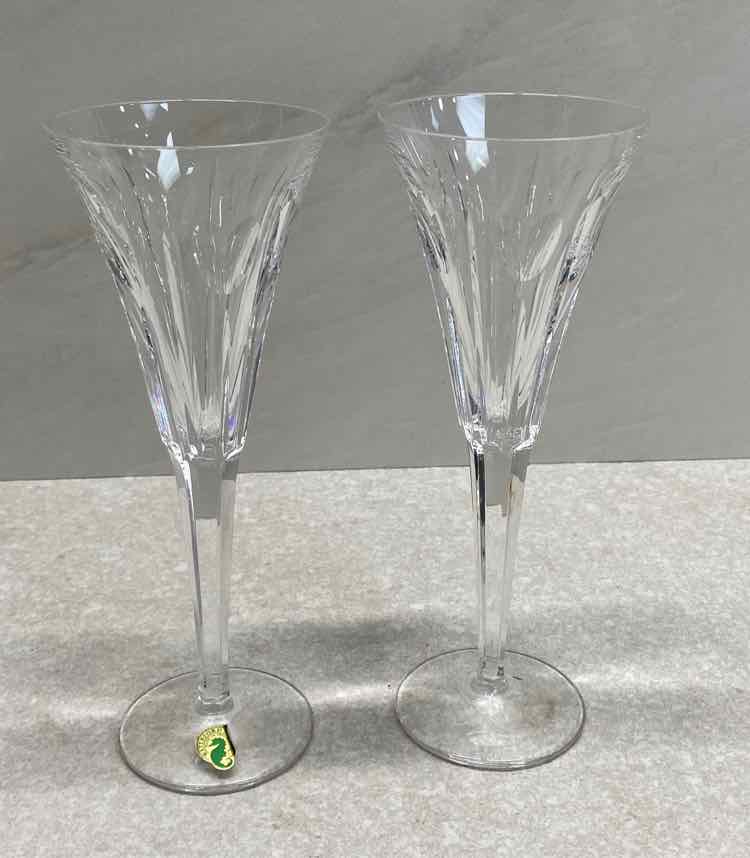 Pair of Waterford Champagne