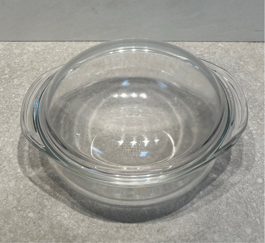 Covered Pyrex Bowl