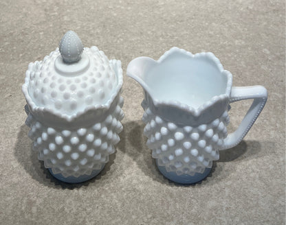 Fenton Sugar And Creamer