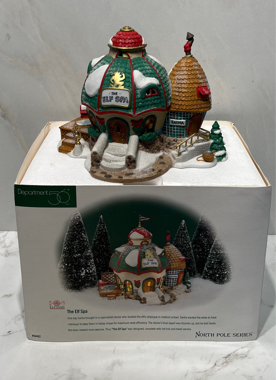 Dept. 56 The Elf Spa