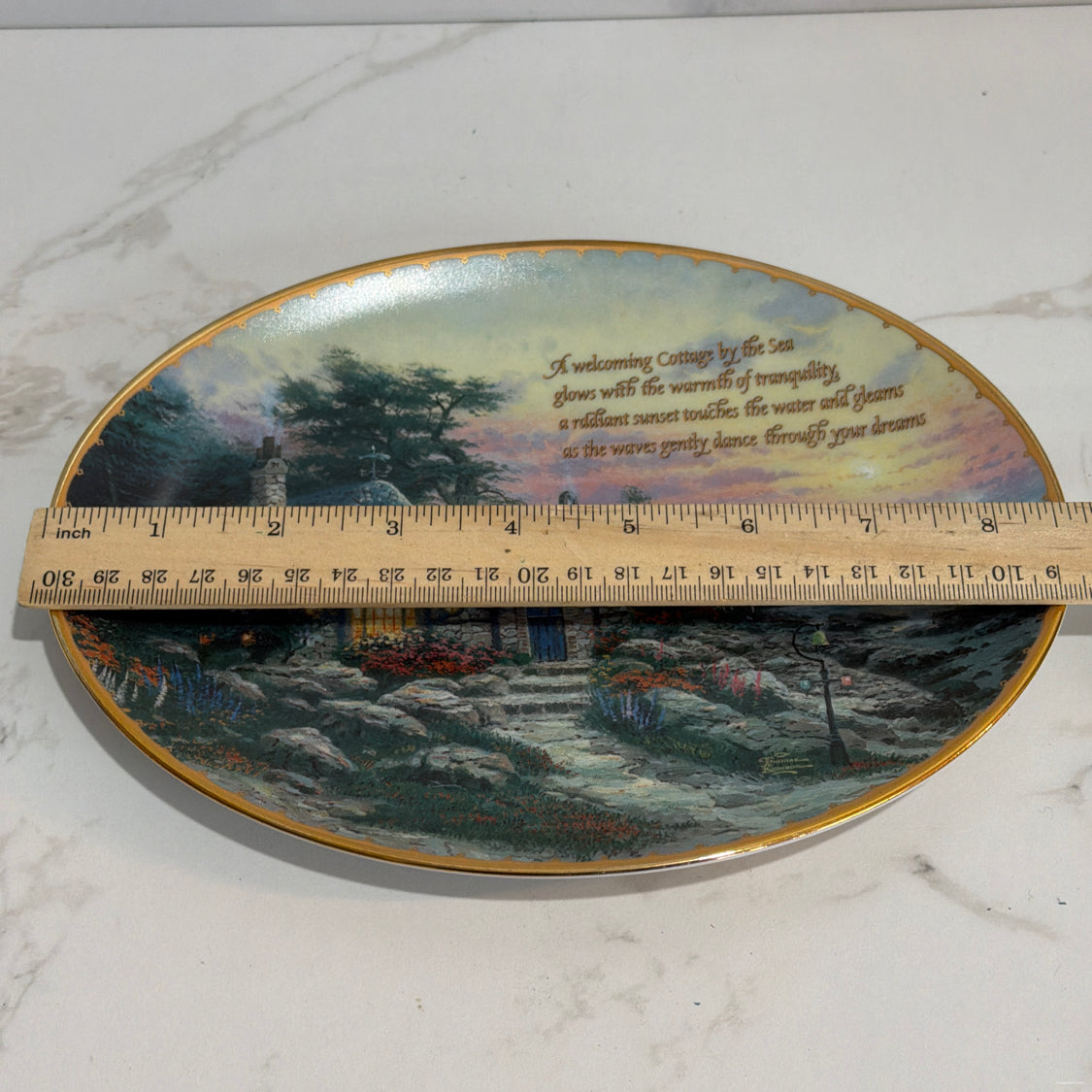 Thomas Kinkade Plate